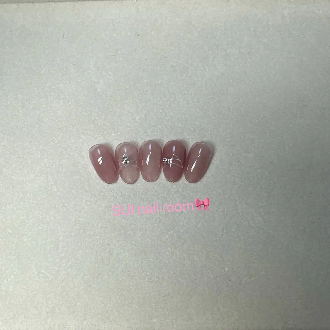 ネイル ピンク SUI Nail Roomのネイルデザイン
