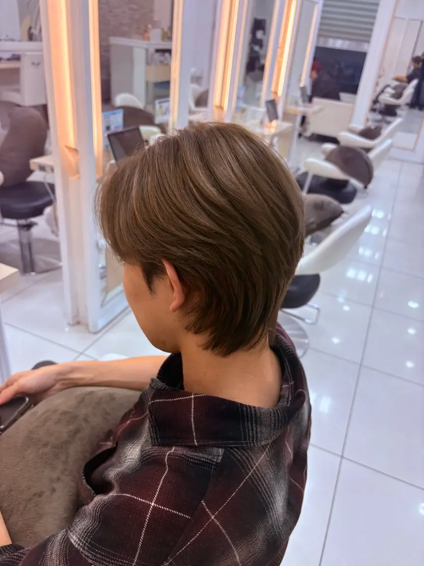 【メンズカット➕眉カット⚡️】の写真