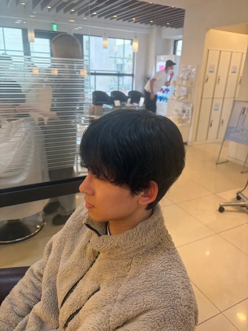 メンズ カット 🎀ноиокa🎀 レイヤー×暖色カラーのヘアスタイル