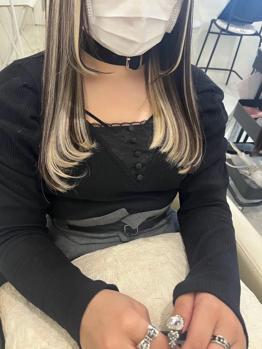 ロング エクステリスト tsumuのヘアスタイル