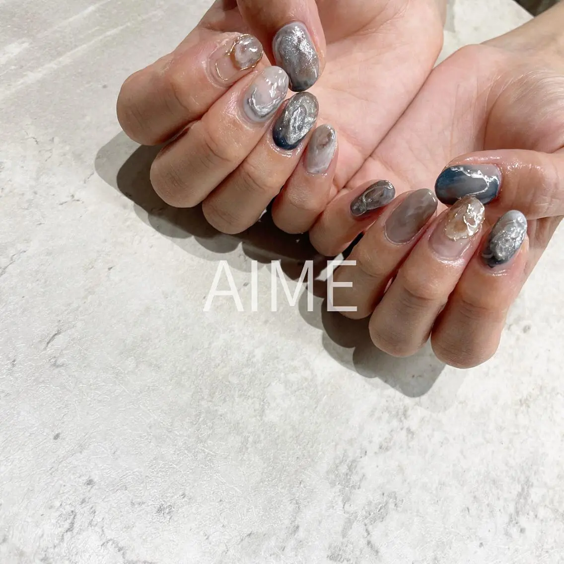 ネイル ハンドネイル AIME (momo)のネイルデザイン