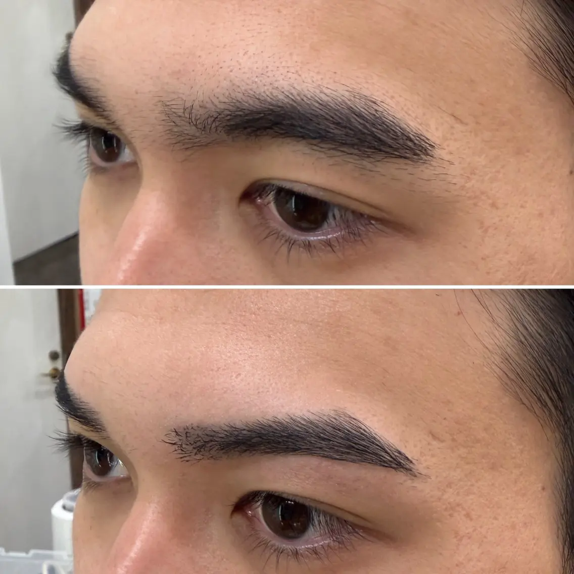 メンズ アイブロウ ワックス脱毛 眉カット ✨️眉毛、派手髪、 ハイトーンShinの眉毛・アイブロウイメージ
