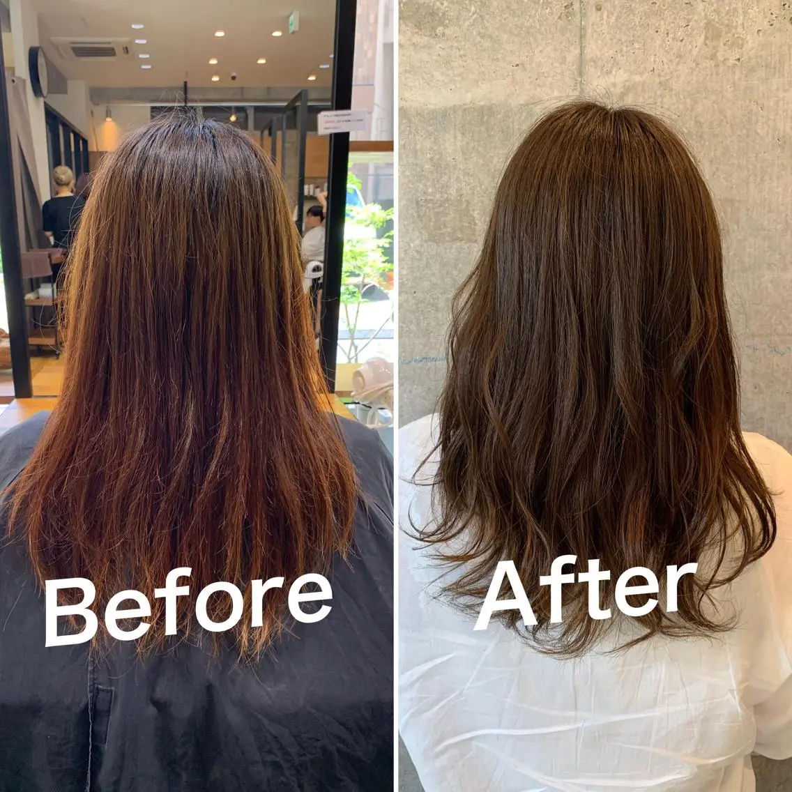 セミロング カット トリートメント 佐瀬竜矢PRIMAL /portのヘアスタイル