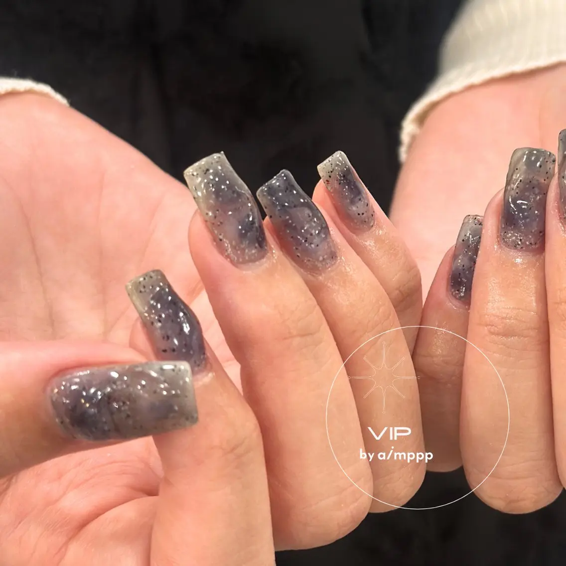 ネイル マグネットネイル ニュアンスネイル ハンドネイル ニュアンスネイルが 得意 Masakiのネイルデザイン