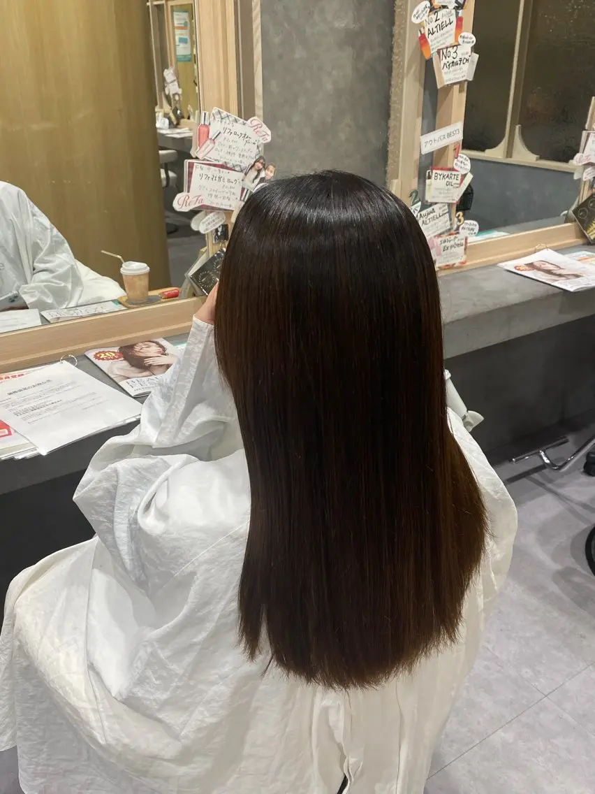 ロング トリートメント 石原 柚香のヘアスタイル