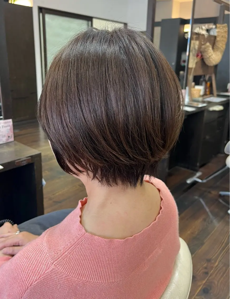 ショート 近藤 優羽のヘアスタイル