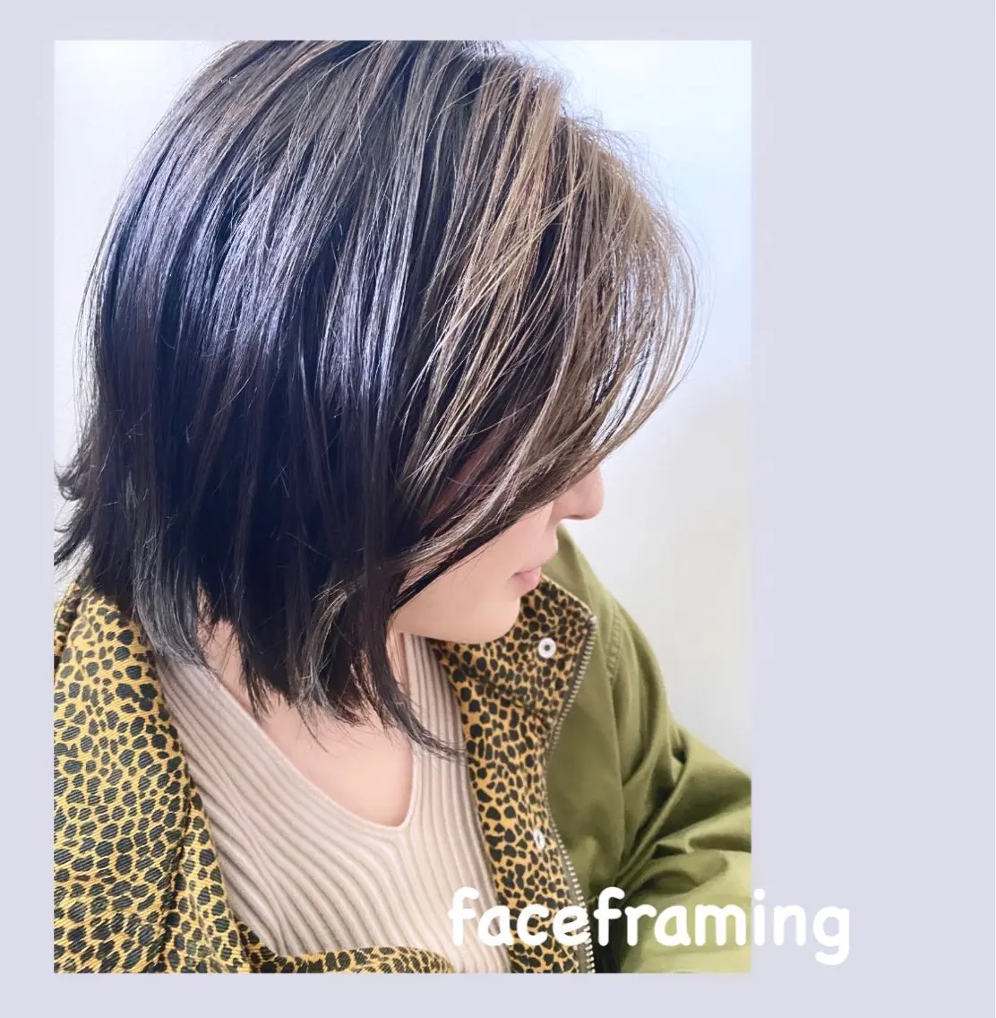 カラー アッシュ ミストバング ベージュカラー ブリーチ ダークアッシュ 佐藤 沙也輝のヘアスタイル