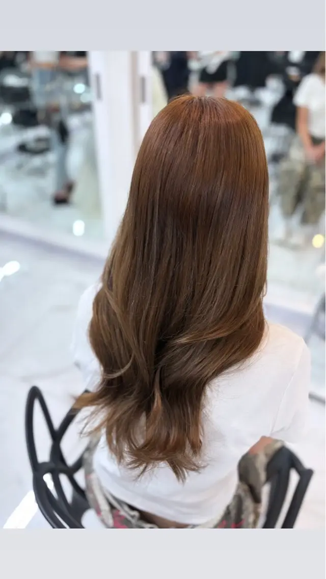 カラー ヘアカラー マツエク／マツパ あんじゅのヘアスタイル