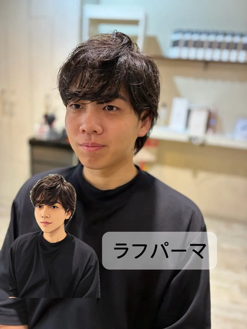 【9月限定】メンズカット+パーマの写真