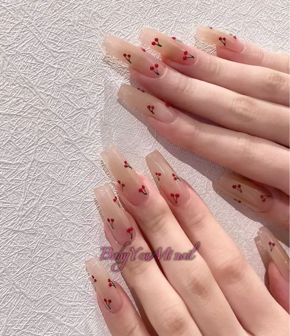 ネイル オーロラネイル フラワーネイル フットネイル フレンチネイル ジェルネイル ハンドネイル BabyYouMi nailのネイルデザイン