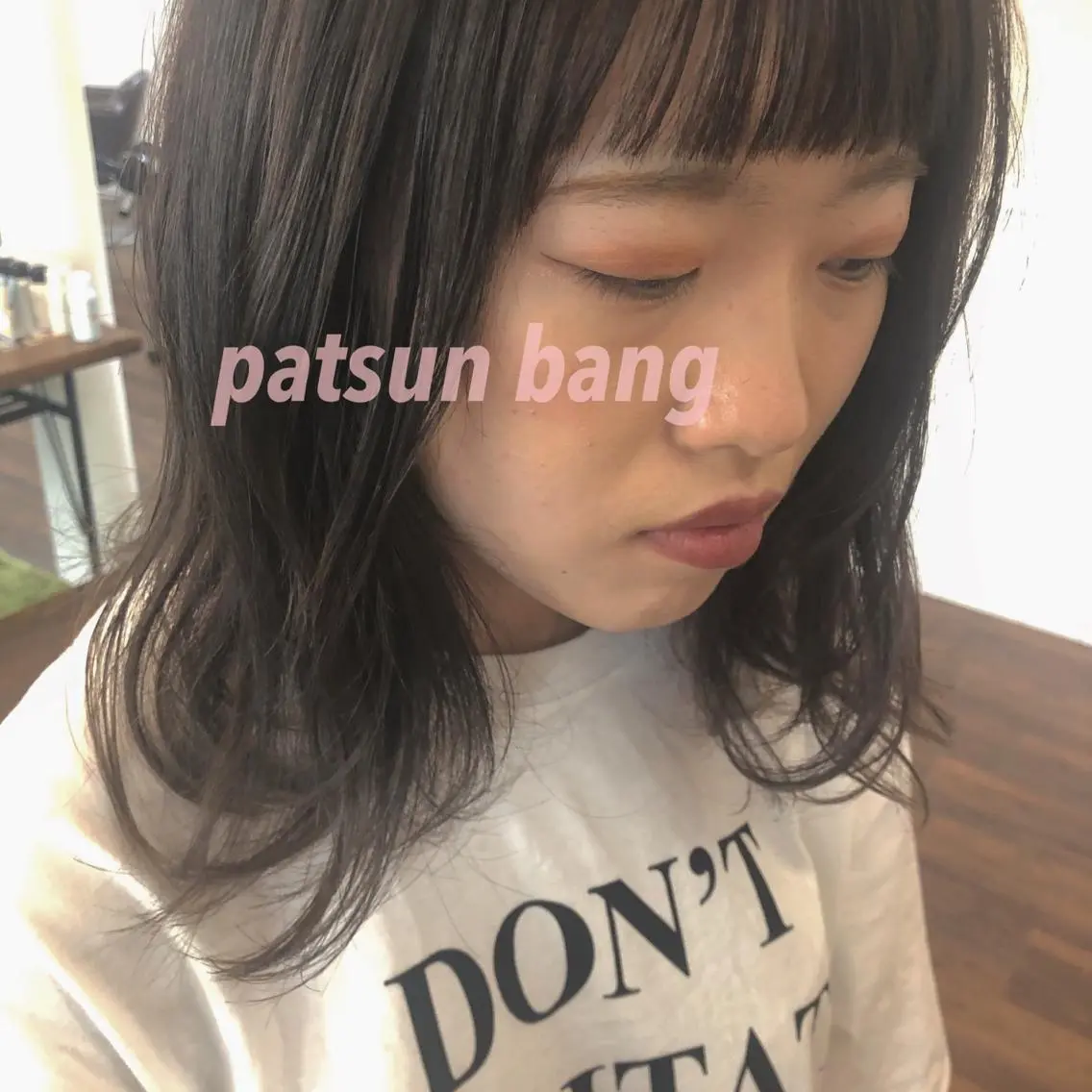 ショート オン眉 カット ヘアカラー トリートメント 江原 彩華のヘアスタイル
