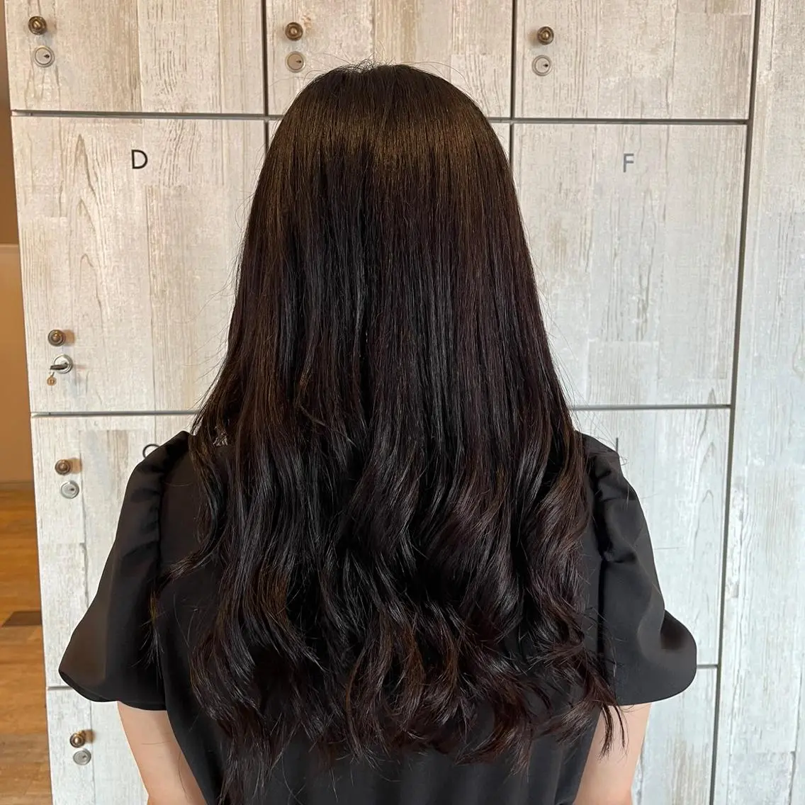 ロング カラー トリートメント ヘアカラー トリートメント ♡ナナコ♡ レイヤー /ブリーチ/艶髪のヘアスタイル