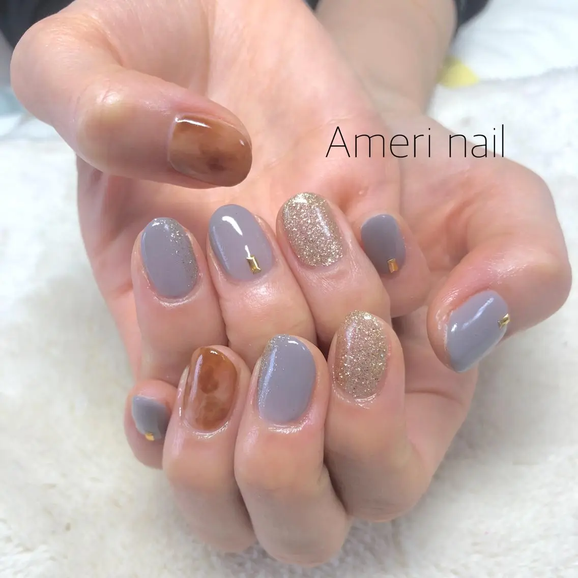 ネイル ハンドネイル Ameri nail /UKIのネイルデザイン