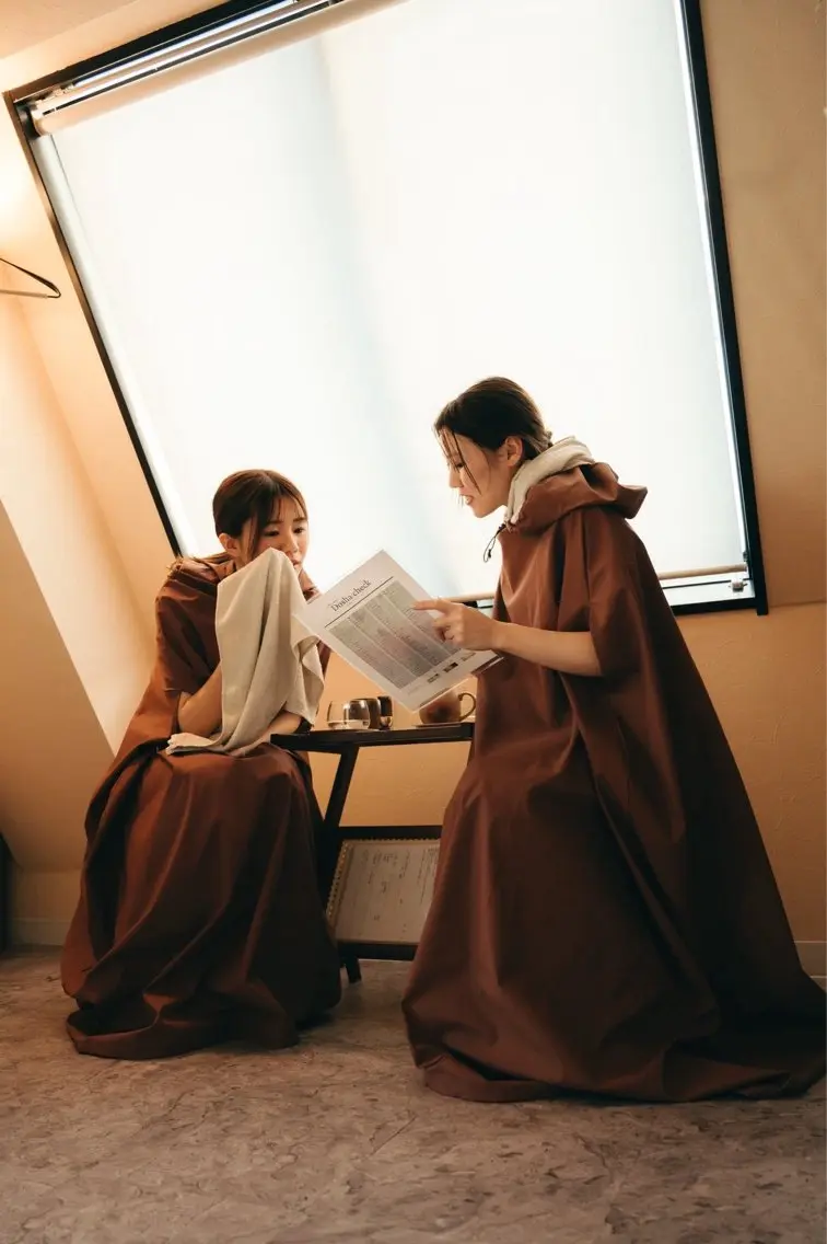 【友達とペア・3人までOK👭】よもぎ蒸し30分🌿温活＆内側からリセット！の写真