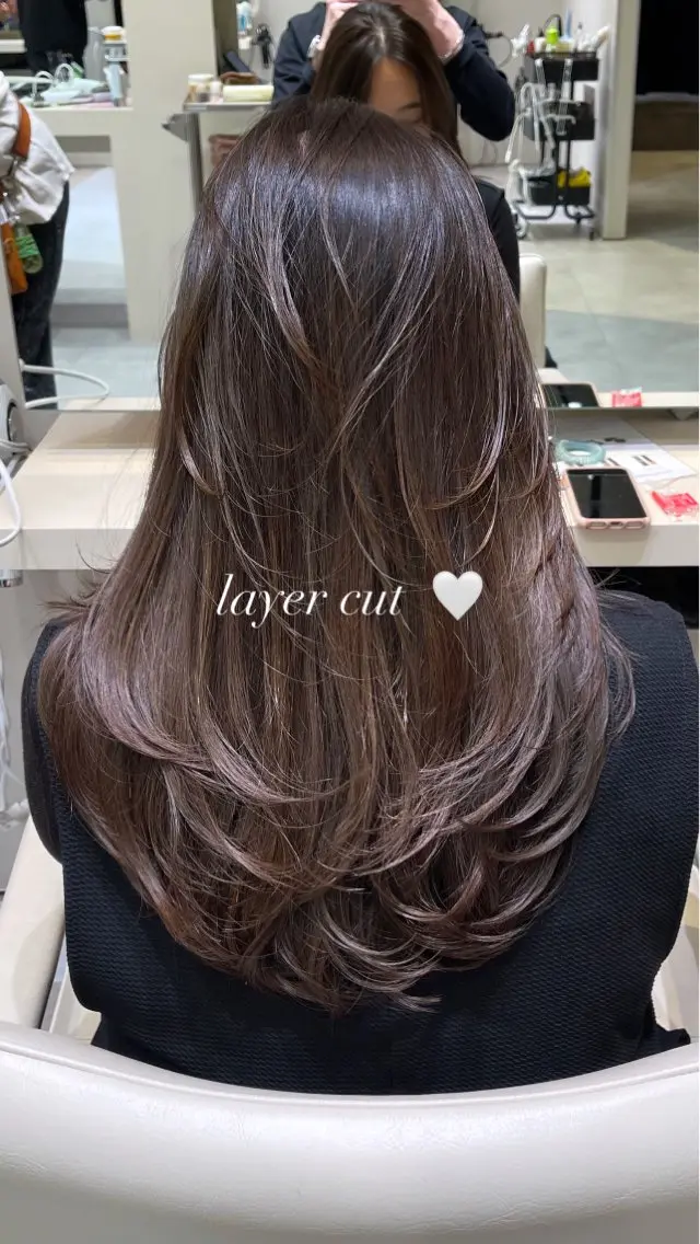ロング カラー k-two top stylist 林原のヘアスタイル