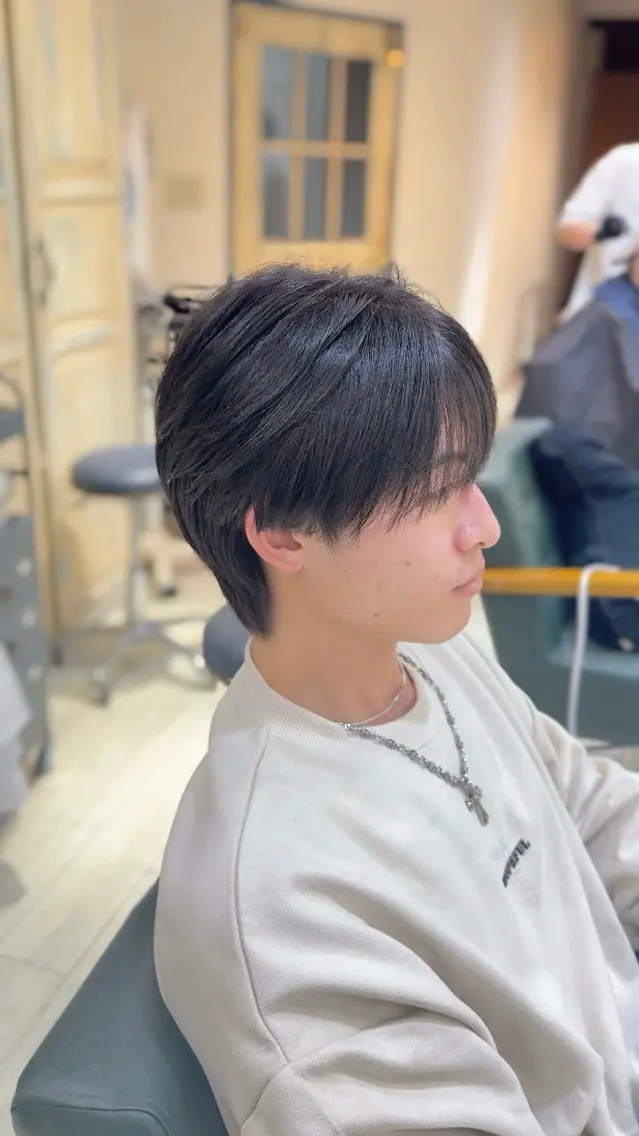 カラー メンズ メンズカット Hikaruのヘアスタイル