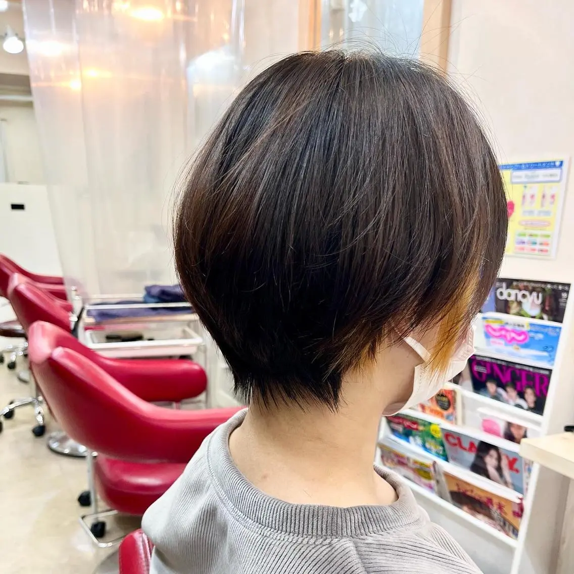 ショート カラー ショート専門 笠井翔太のヘアスタイル
