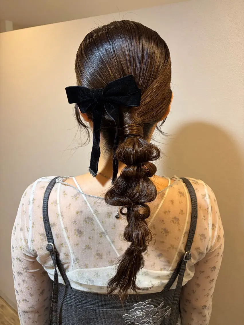 ヘアアレンジ 塩尻 ヘアセットのヘアスタイル
