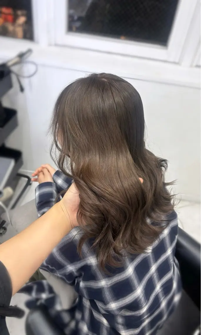 カラー ヘアカラー あやか/心斎橋/ カラーモデル募集中のヘアスタイル