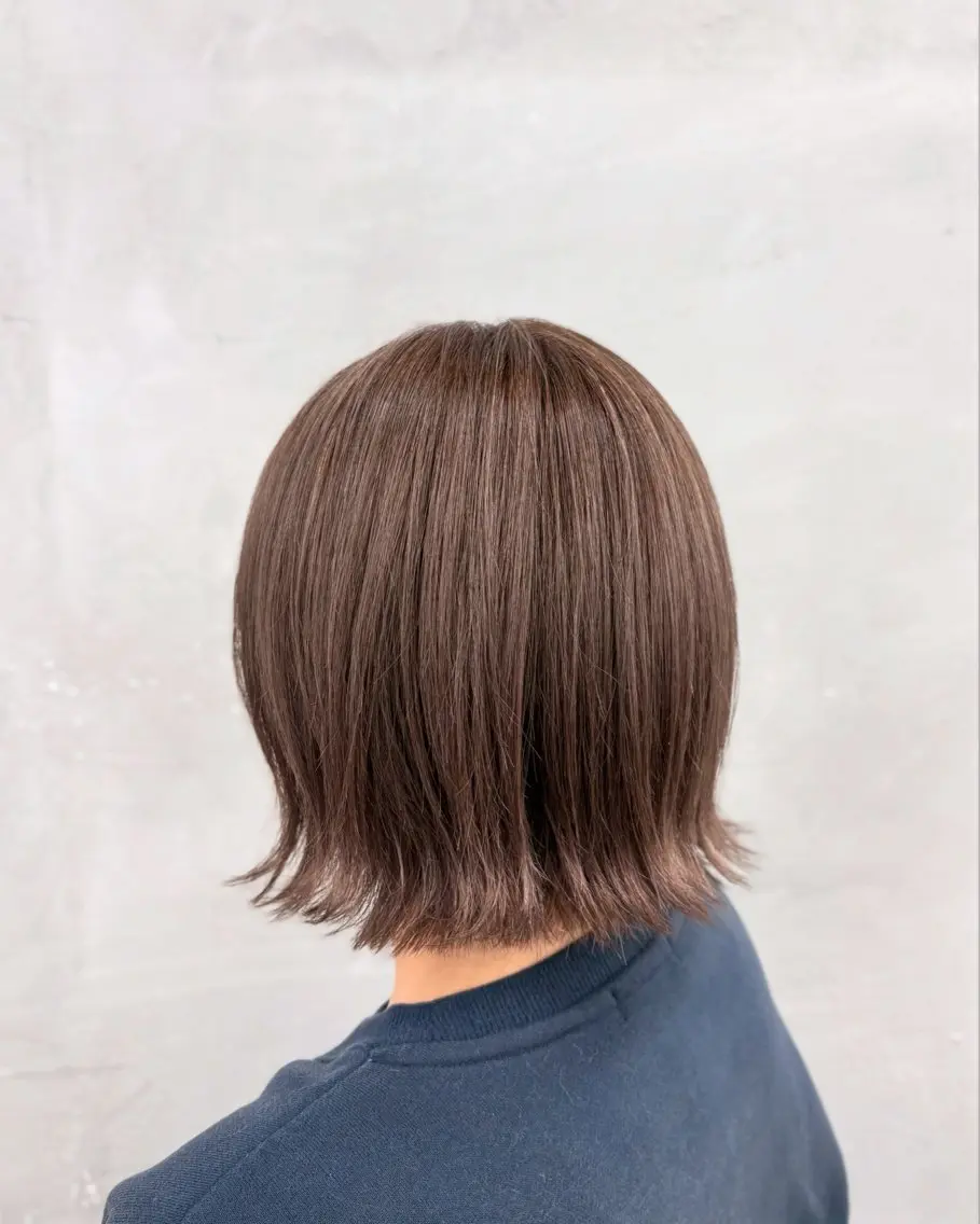ショート カラー ヘアカラー ナカジマ ハルカのヘアスタイル