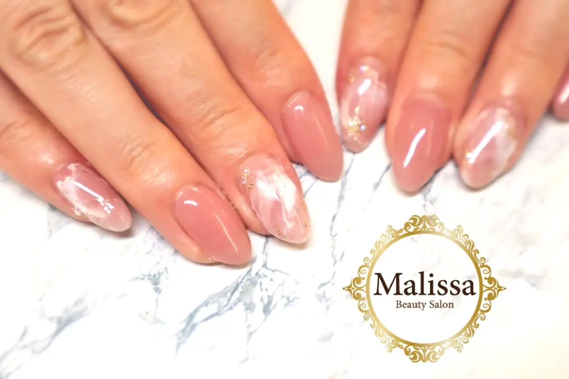 ネイル オフィスネイル Malissa　 スカルプ&深爪歓迎◎のネイルデザイン