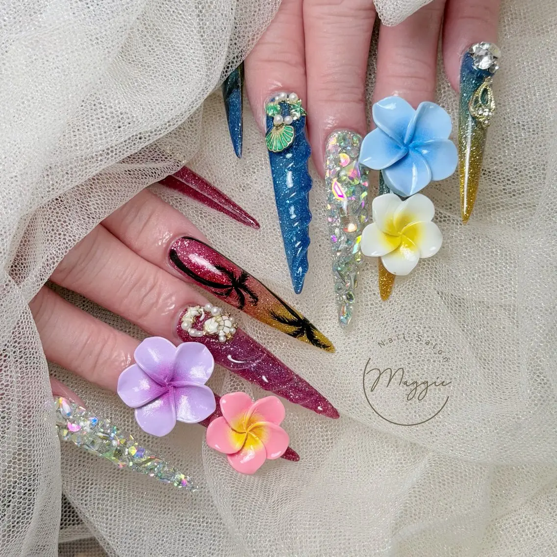 ネイル ハンドネイル Maggie Nail🦩のネイルデザイン