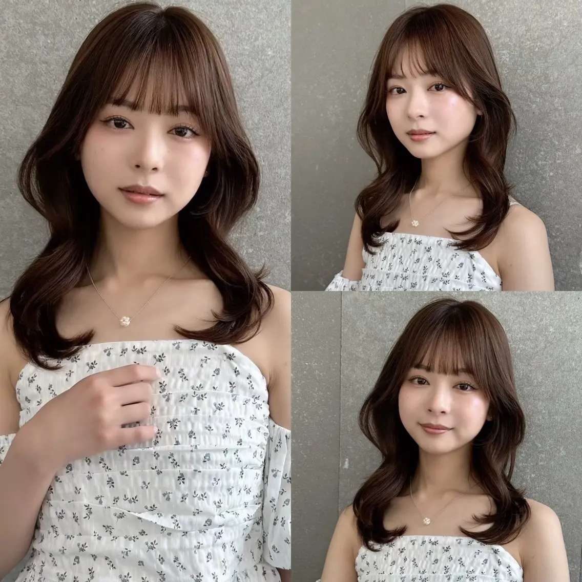 セミロング 佐藤 壮一郎のヘアスタイル