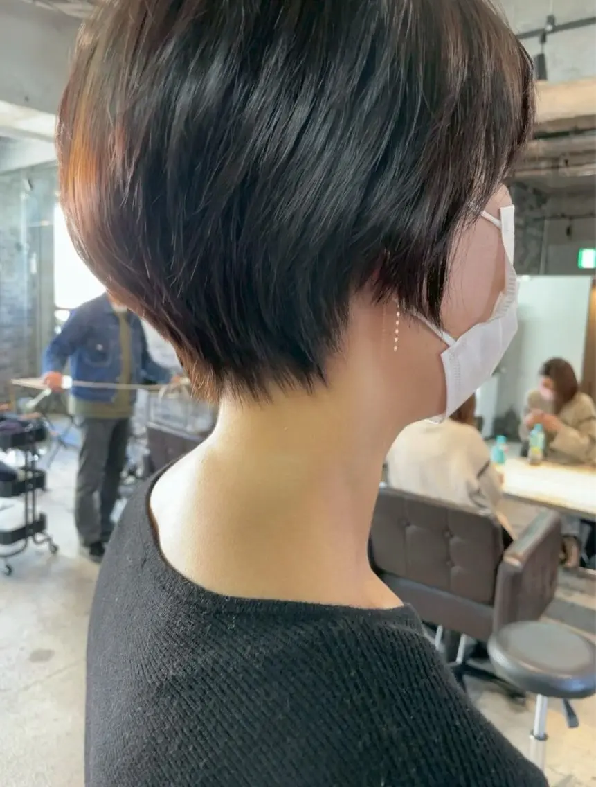 ショート 原田 聖也のヘアスタイル