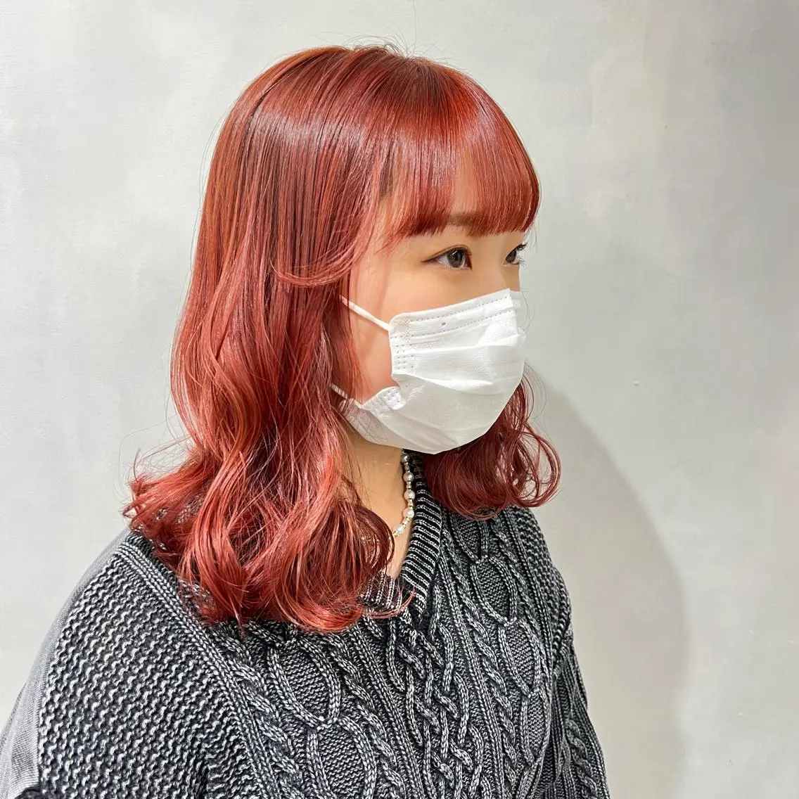 ミディアム カラー ブリーチ 🩵ブリーチカラー MIORI🩵のヘアスタイル