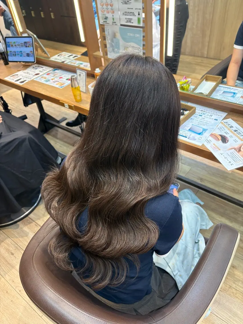 ロング エクステ 透明感カラー 🧚‍♂️さえのヘアスタイル