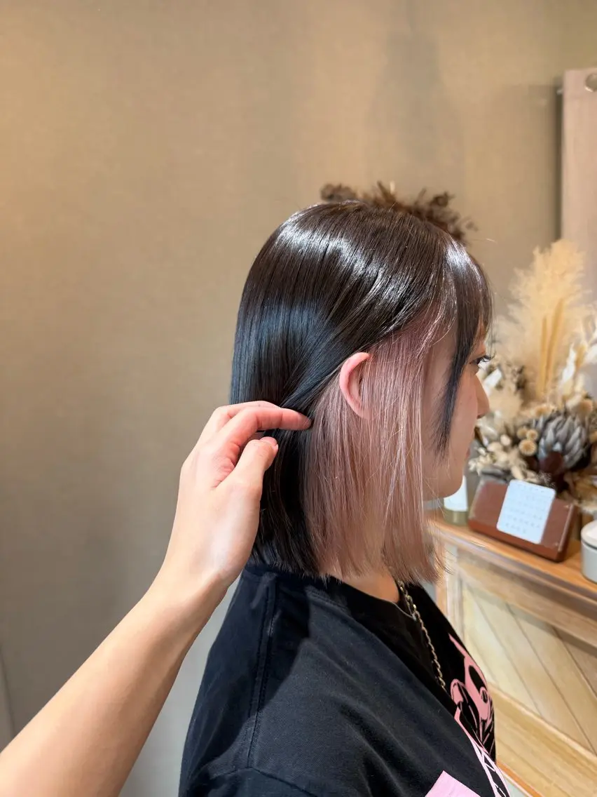 ミディアム ヘアカラー トリートメント HIYORI / luanaのヘアスタイル