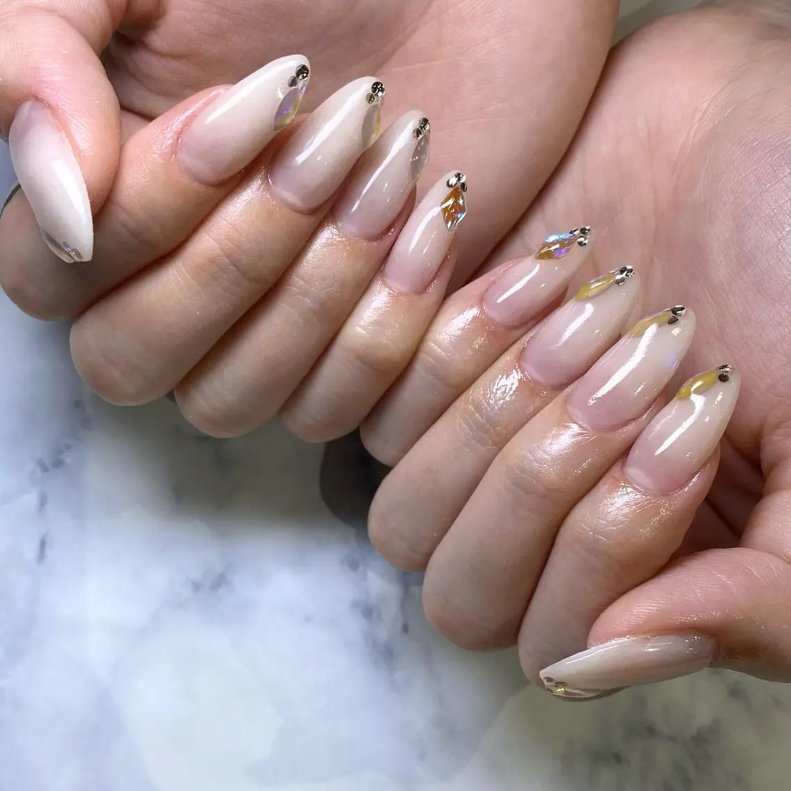 ネイル ハンドネイル L'ecrin 田中のネイルデザイン