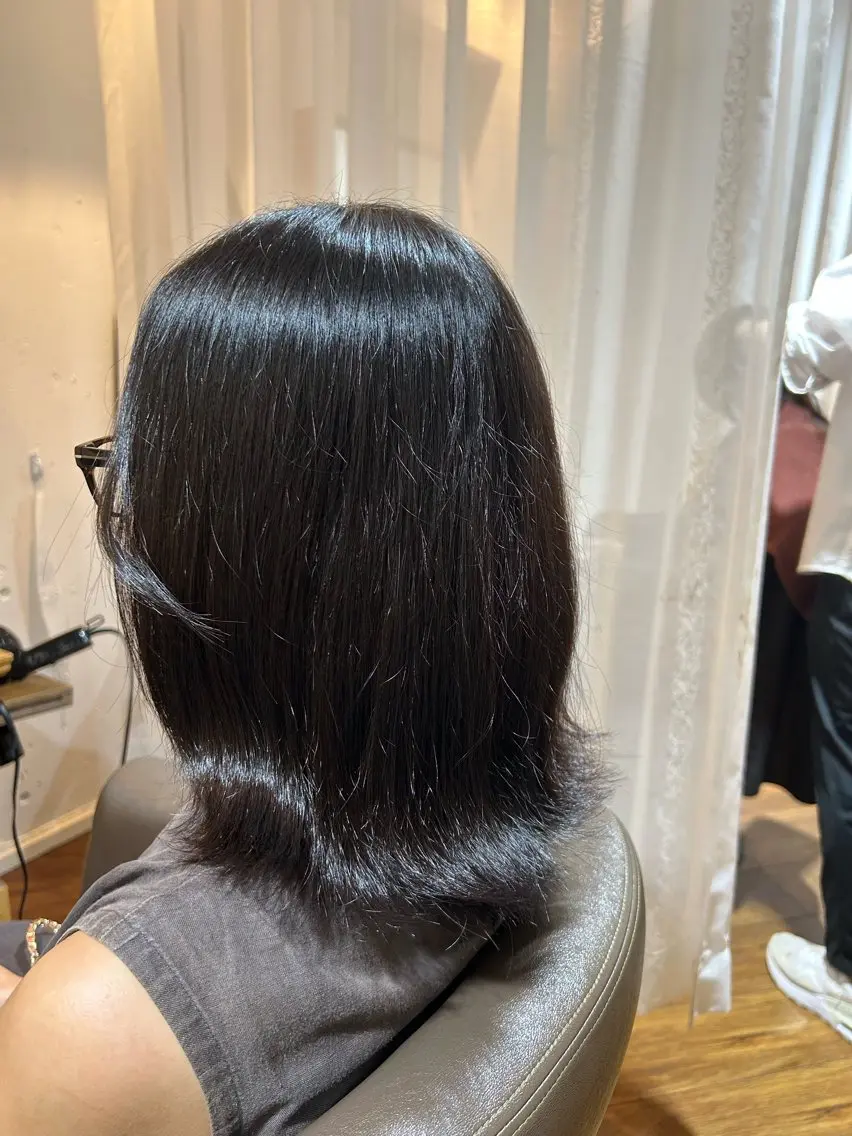 ミディアム カラー カット ヘアカラー トリートメント ✨髪質改善カラー特化 ✨河本玲奈✨のヘアスタイル