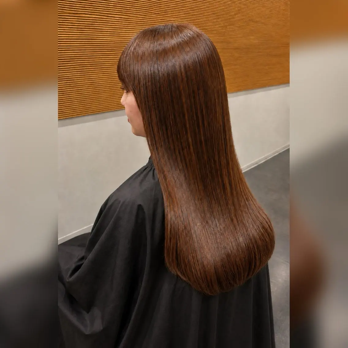 ロング 縮毛矯正 カット ヘアカラー 縮毛矯正 トリートメント 美髪縮毛矯正専門 ✨be:up✨のヘアスタイル