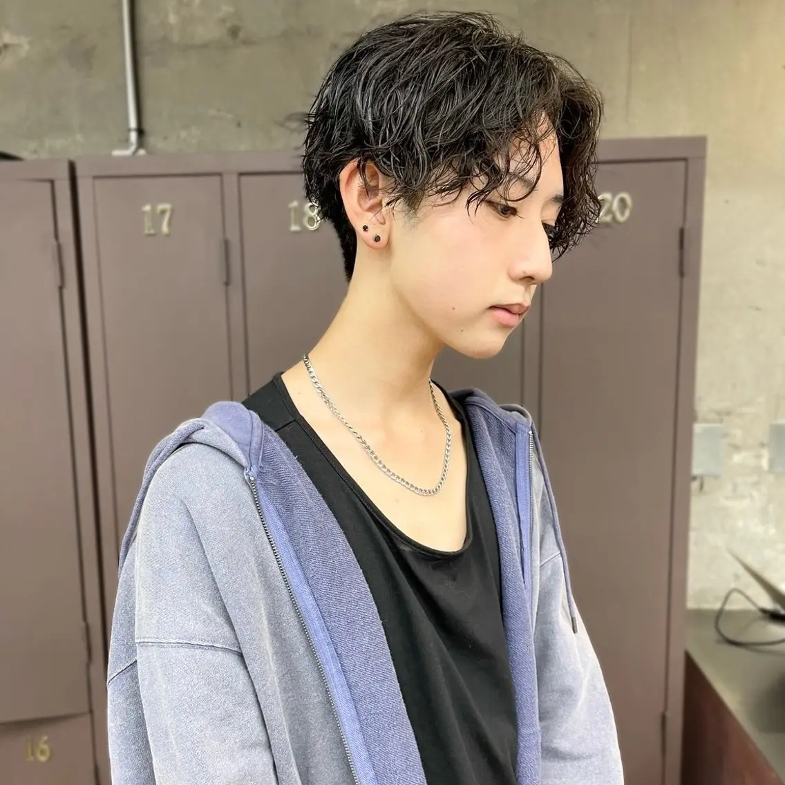 【メンズパーマモデル🧑‍🦱】¥3,300 ⚠️詳細を必ずお読みください‼️の写真