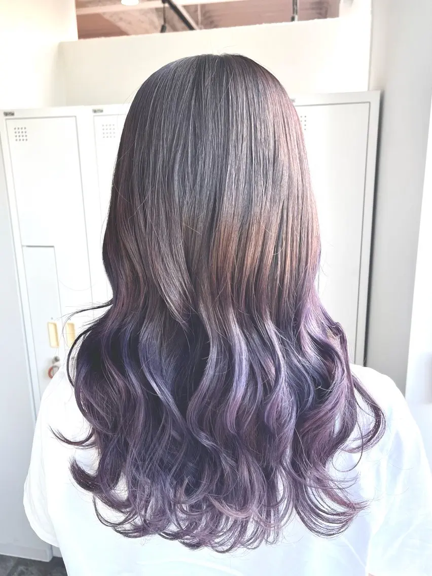 ロング トリートメント カット ヘアカラー トリートメント ERI ☆のヘアスタイル