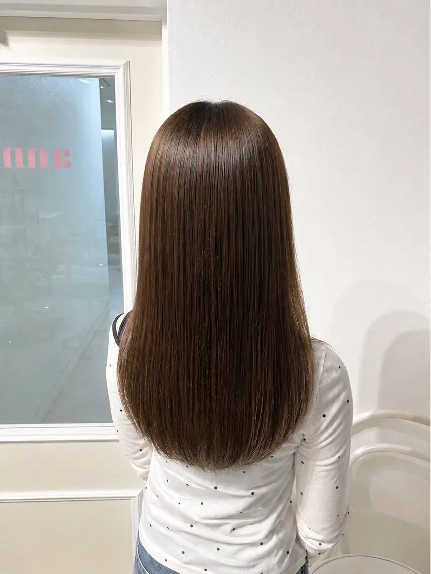 縮毛矯正 annuy 🩶るのんのヘアスタイル