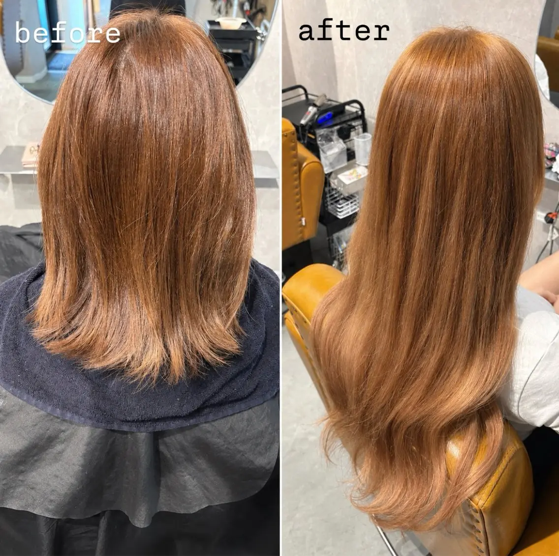 ロング ヘアカラー エクステ 🍒Qome ひなた🍒のヘアスタイル