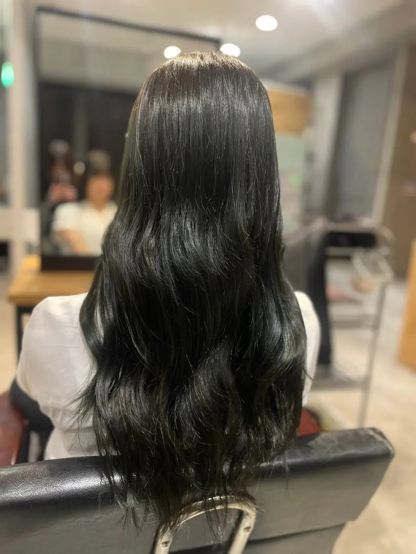 ロング ヘアカラー オガワ カエデ🦋のヘアスタイル