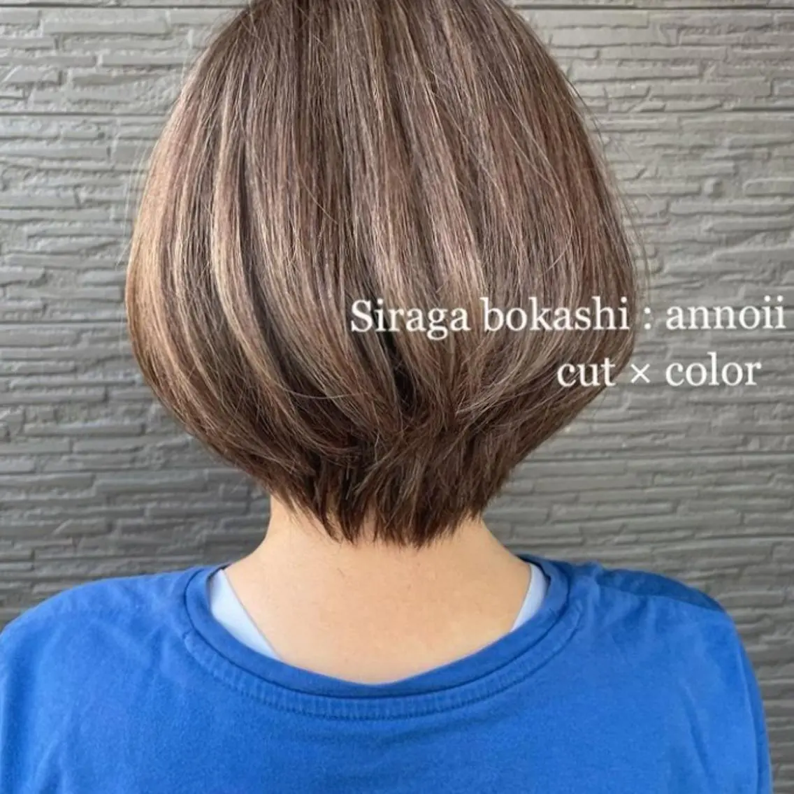ショート annoii _pomのヘアスタイル