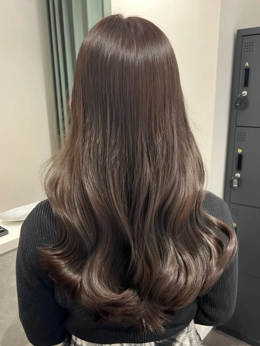 ロング レイヤーカット レイヤーカット 早崎太生のヘアスタイル