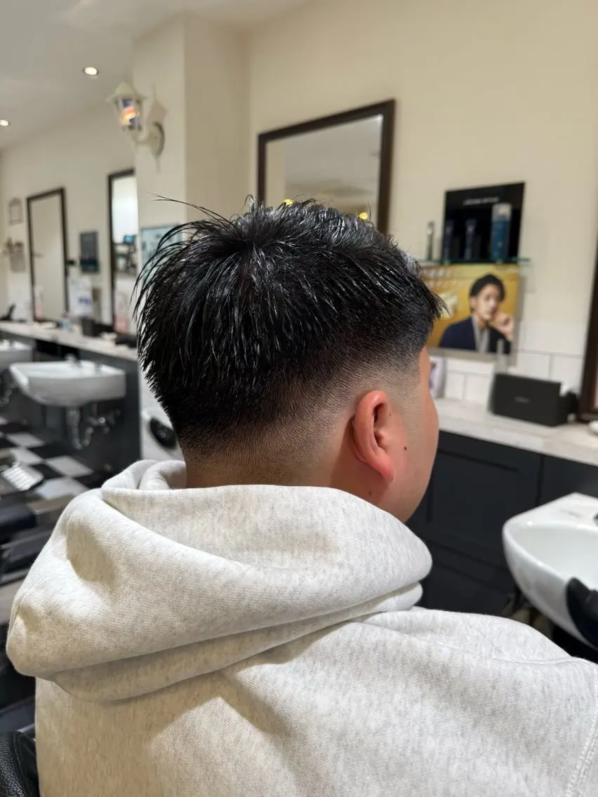 ショート メンズ メンズパーマ 似合わせカットのヘアスタイル