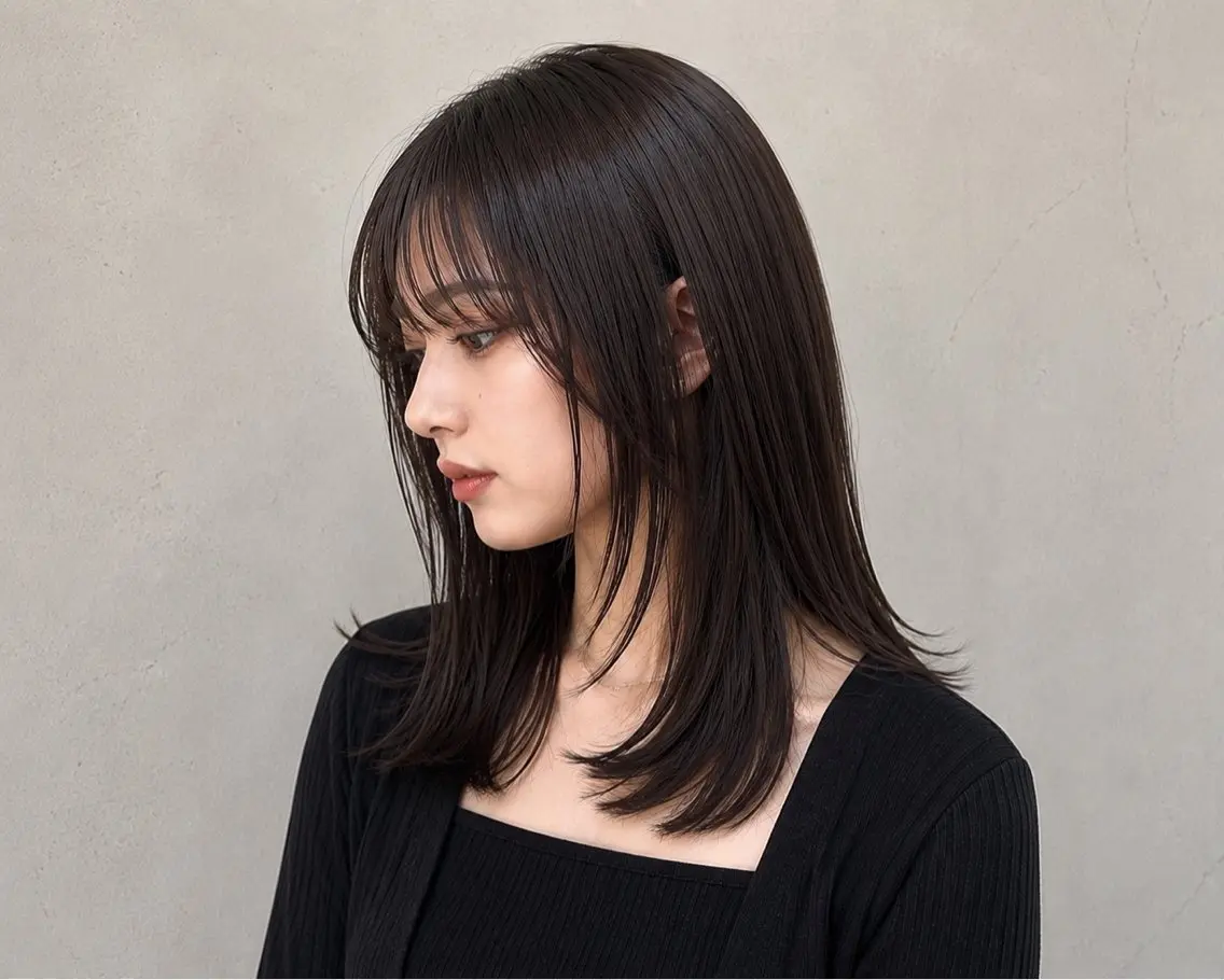 平日限定‼️🇰🇷🖤韓国レイヤーカット+トリートメント💙🇰🇷の写真