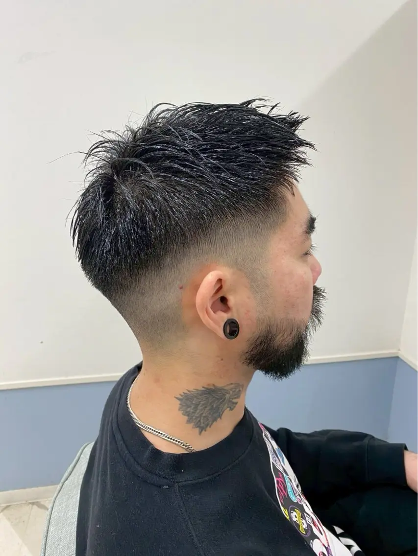 ショート メンズ 三宅 隼生のヘアスタイル