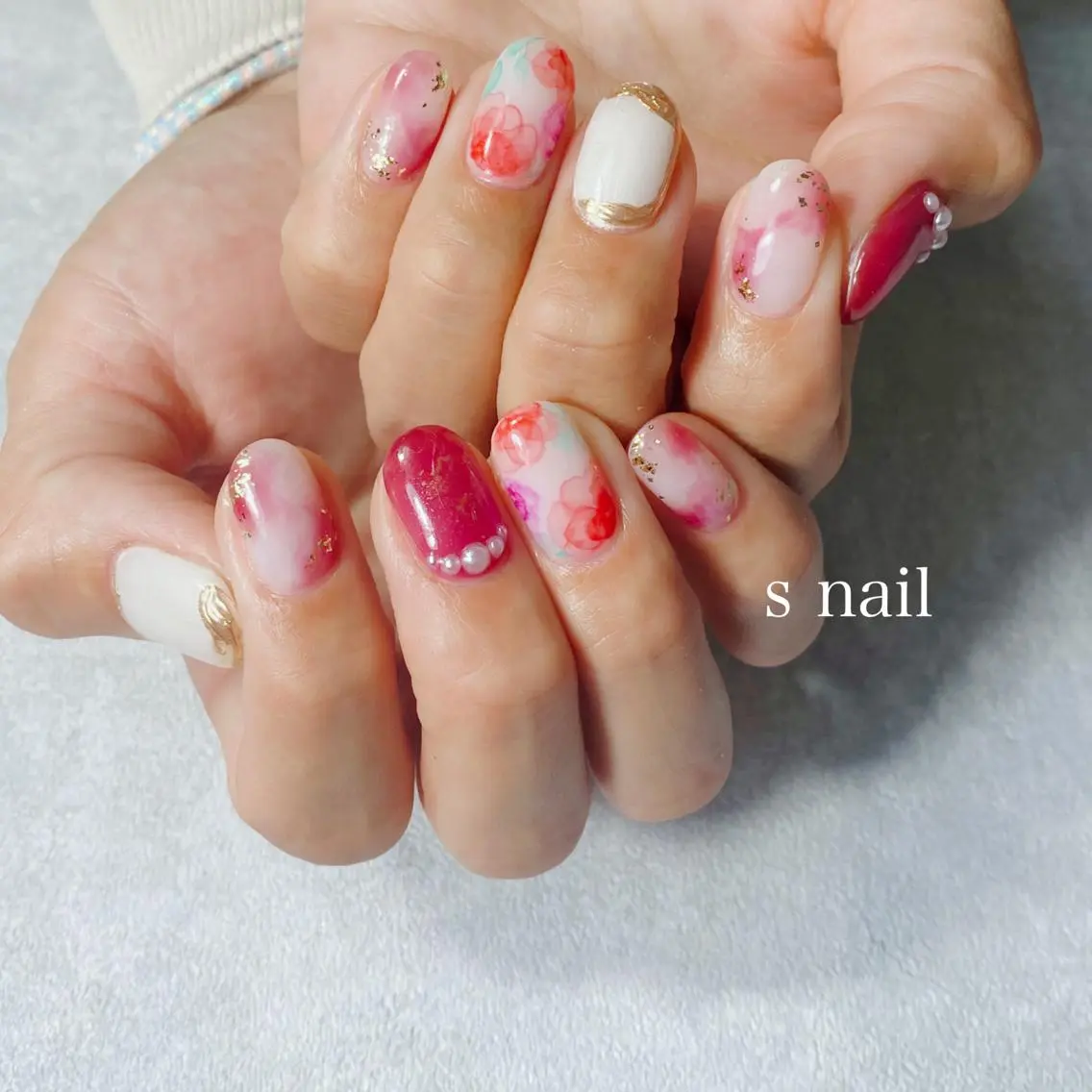 ネイル s nail さとよしみゆきのネイルデザイン