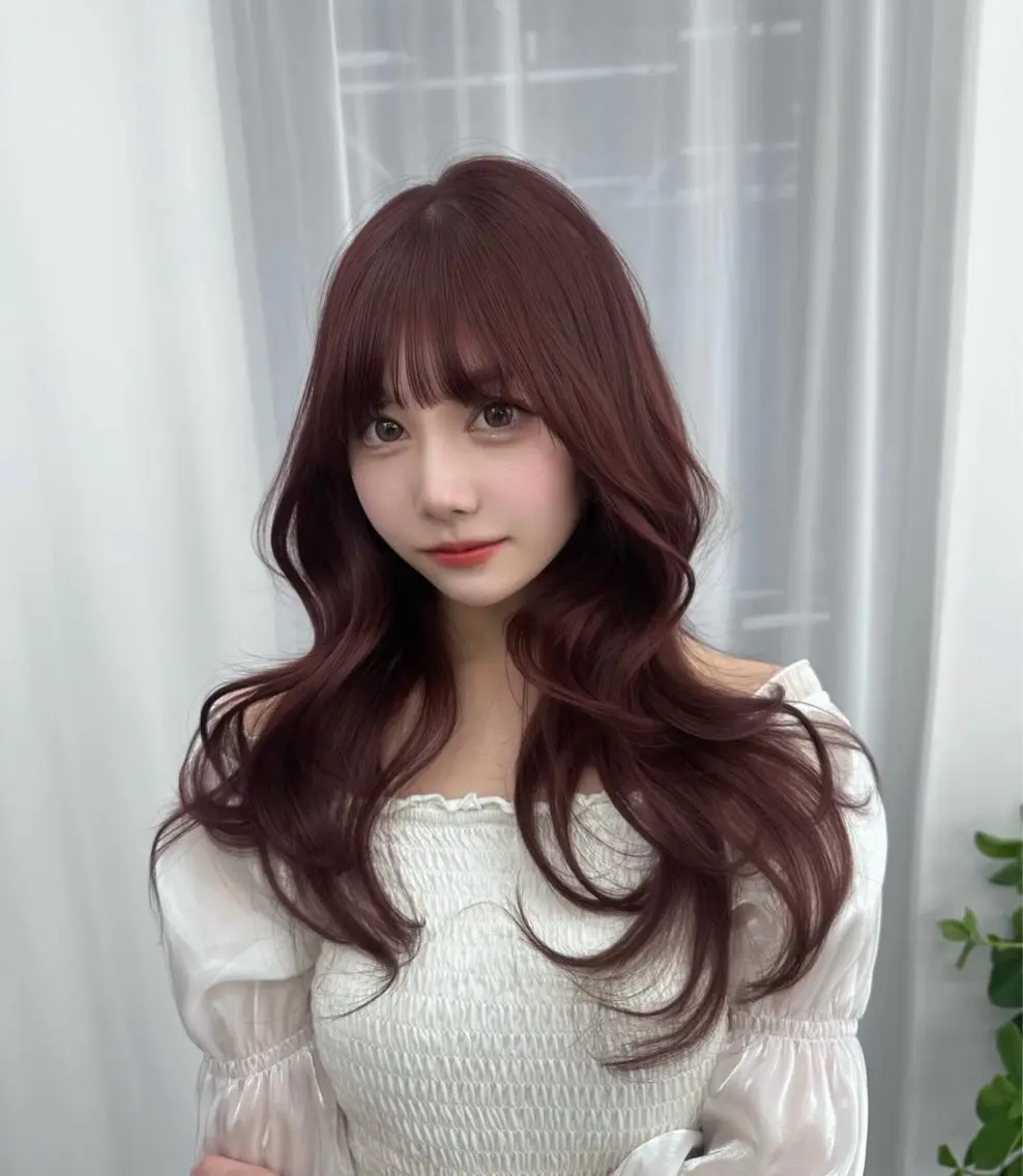 ロング 本田 翔のヘアスタイル