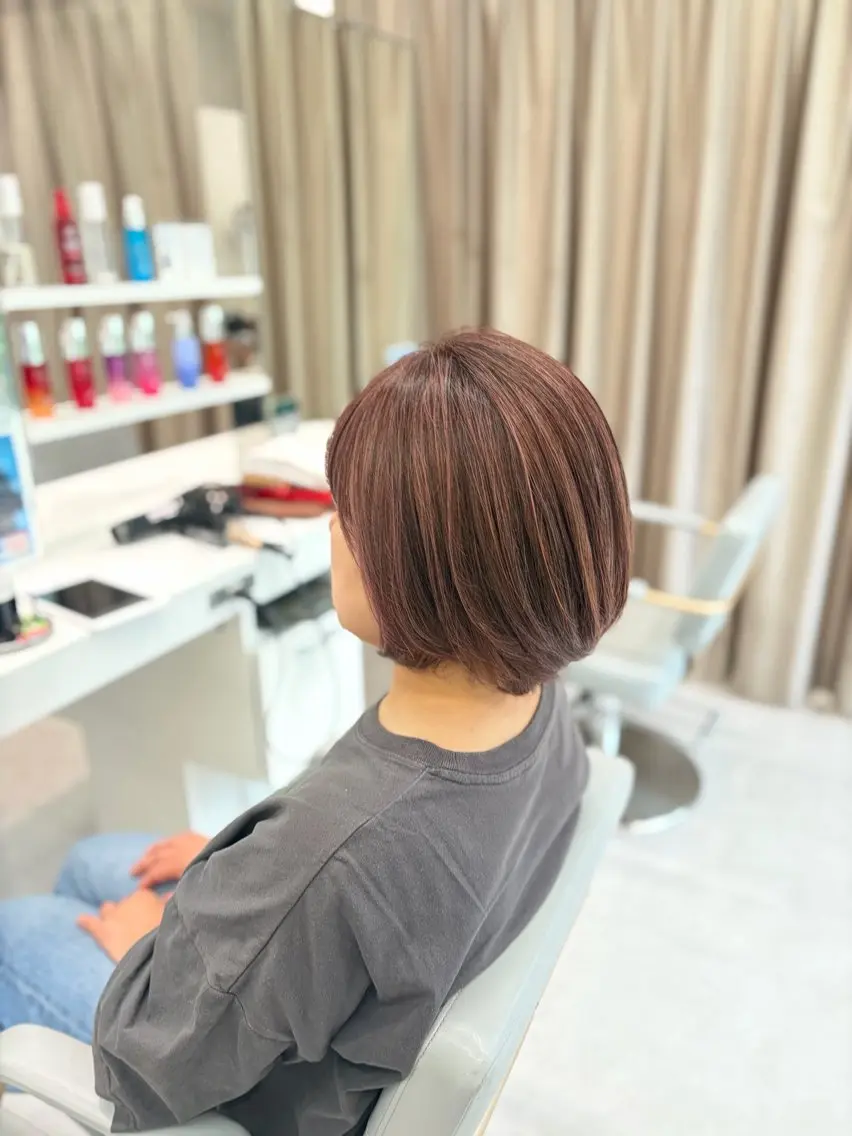 カラー ハイライトカラー モデル募集中🦋 じゅりのヘアスタイル