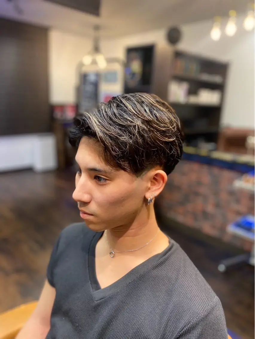 メンズ 【メンズパーマ】 山下勝勲のヘアスタイル