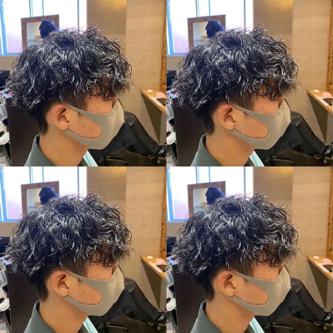メンズ メンズパーマ特化 店長望月謙二郎のヘアスタイル