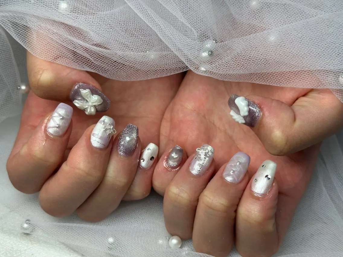 ネイル ハンドネイル Queennail 北堀江AYAのネイルデザイン